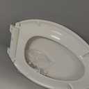 KOHLER 20110-96 Brevia, Slow Close Toilet Seat, Elongated Toilet Seat, Grip-Tight Bumpers Quick-Attach Hardware, Biscuit