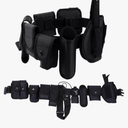 LUUFAN Tactical Belt Set for Men Military Adjustable Nylon Work Belt with Heavy Duty Quick Release Buckle for Outdoor