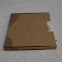 10pcs Brown Rock Peel and Stick Bathroom Backsplash Tiles Ceramic Marble Look 12"x12" Wall Sticker Waterproof Self Adhesive Vinyl Wrap PVC Panels for Fireplaces Kitchens Dining Living Rooms