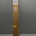 One-Piece Tension Curtain Rod 54-90 inch Brushed Gold Shower Curtain