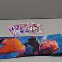 Demon Movie Hunters Birthday Party Decorations,Happy Birthday Banner Backdrop for Birthday Party Supplies