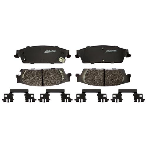 ACDelco Gold 17D1707MHPV (19364077) Enhanced Performance Semi-Metallic Rear Disc Brake Pad Set (Police)