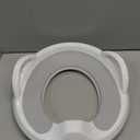 Jool Baby Potty Training Seat for Boys and Girls With Handles, Fits Round & Oval Toilets, Non-Slip with Splash Guard, Includes Free Storage Hook (Gray)