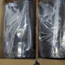 Car Exhaust Tip 2.5 inch Inlet, Universal Heart Shaped Exhaust Pipe Straight Muffler Tip Modification Tail Pipe Stainless Steel Tail Throat, Adjustable Thickened Pipe