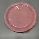 96 Pcs Pink Party Disposable Paper Plates, 9" Cute Pink Dessert Baby Bridal Shower Dinner Birthday Cake Paper Plates for Party Bridal Baby Girl Shower Wedding Supplies