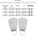 Arena Kids Junior Swim Fins Beginners Lap Swimming Training Open Heel Short Flippers, 12.5