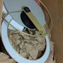 Large Modern Wall Clock Gold Art Decor, Silent Non-Ticking Decorative Clock Wall Sculpture for Living Room, Bedroom, Office, Entryway, Home Decor, 47"X25" (Black)