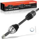 A-Premium CV Axle Shaft Assembly Compatible with Nissan Rogue 2008-2013 2.5L AWD, Rogue Select 2014-2015 2.5L AWD, with Heavy Duty Thermoplastic Outboard Boot, Front Left Driver Side