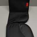 Car Seat Protector, Carseat Seat Protectors with Thick Padding and Upgraded Non-Slip Backing, Waterproof Seat Protector Under Baby Car Seat, 600D Fabric Car Seat Covers with Storage Pockets for Baby (Black-1 pcs)