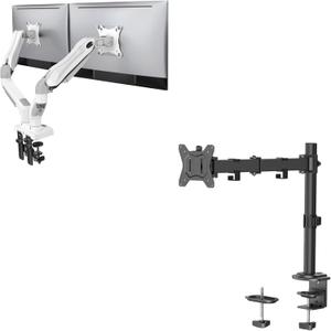 HUANUO Dual Monitor Stand&Single Monitor Mount