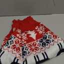 Christmas Dog Sweaters for Small Medium Large Dogs and Cats,Pet Soft Warm Holiday Outfit Girl & Boy,Pup Winter Clothes Turtleneck Double Knitting Collar for Outdoors Playing (Deer, XL)