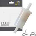 816296Q2 5/16 In-line Fuel Filter for Mercury Yamaha and Johnson Evinrude Outboard Engine 8mm 65W-24251-10 398327 18-7830