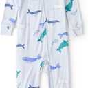 Carter's Boy PurelySoft 1-Piece Pajamas, Blue, 24M
