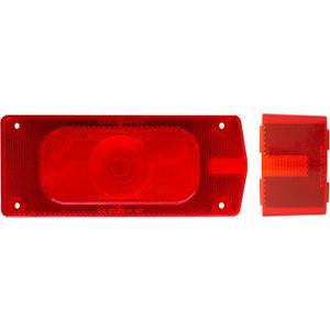 Optronics A36R Red Tail and Side Marker Light Replacement Lens Set