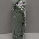 HOZIY Girls Swimsuit Teen Crisscross Tie Back Bikini Sets Two Piece Bathing Suit Kids Swimwear (13-14 Years, Green), 60 - 62 Height (in)