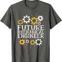 Future Mechanical Engineer, Mechanical Engineer Men Women T-Shirt, Size: M