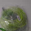 Flexzilla Air Hose, 3/8 in. x 50 ft., 1/4 in. MNPT Fittings, Heavy Duty, Lightweight, Hybrid, ZillaGreen - HFZ3850YW2