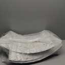 Lanpn Natural Rattan Christmas Tree Collar 36 inch, Decorative Wicker Woven Tree Skirt Ring Stand Base Cover Rustic Farmhouse for XL Large Big Huge Oversize Artificial Trees Xmas Decor (White)