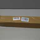 UNISHADES no Drill Cordless Roman Shades for Windows, 34" W 64" H - Light Filtering - Linen - Beige
