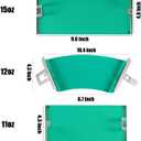 KISEER 11OZ 12OZ and 15OZ 3D Sublimation Silicone Mug Wrap 3 Pack Silicone Mug Cup Clamp for Mugs Printing