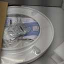 Quick Flip Toilet Seat with Built-in Potty & Splash Guard for Toddler Training, Slow Close - Jool Baby (Round)