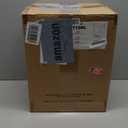 Safco Step On Plastic Trash Can with Foot Pedal, 4 Gallon Garbage Can for Kitchen, Bedroom, Office, Hands Free, Black