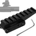 Aikertec Optic Riser Mount Picatinny Absolute Riser Rail Fast Riser Red Dot Riser for Red Dot Sight Scope Optics