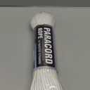 1200 Paracord Rope - 4.4mm 14 Strand Nylon Parachute Spool para Cord Lanyard for Outdoor Camping Survival Utility Tent Crafting DIY Projects Fishing Clothsline Bracelet - White 100FT