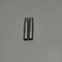 2 Pack 3/4" Hose Barb Fitting 4" L 304 Stainless Steel Sanitary Barbed Splicer Mender Union Coupler with Hose Clamp for Home Garden & Industrial (3/4 Inch Hose Barb)