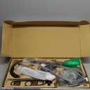 Moen Arbor Matte Black Smart Faucet Touchless Pull Down Sprayer Kitchen Faucet with Voice Control and Power Boost, 7594EVBL