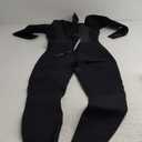 KMT Women Wetsuit, Womens 3/2mm Wetsuits Full Upgrade CR Neoprene Wet Suits Back Zipper (6, Black)