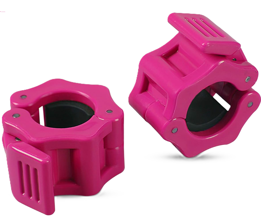 Barbell Clamps 1 inch 1"(25mm) Quick Pack of 2