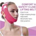 V Shaped Face Mask Chin strap for sleeping