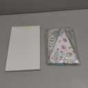 5 Pieces Wildflower Baby Shower Decorations Spring Wildflower Garland Paper Pennant Wedding Garland Triangle Banner for Wedding Bridal Shower Outdoor Decoration (Vibrant Color)