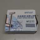 Handheld Bidet Sprayer for Toilet, Jet Sprayer for Toilet Muslim Shower, Adjustable Cloth Diaper Sprayer Bidets Attachment for Toilet, Toilet Bidet Sprayer with Bidet Hose for Feminine Wash (1 SET, Brushed Nickel)