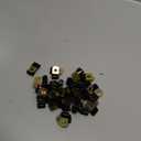 Tandefio 50 Pack Vinyl Coated Cable Clamps Galvanized Steel Cable Metal Wire Rubber Cushioned Insulated Hose Pipe Clamp for Tube Lines Wire Cord Installation(1/4 Inch, 6mm)