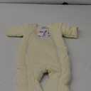 Magic Sleepsuit Baby Merlin's Cotton Baby Swaddle Transition Product - Soft and Cozy Design, Double Zipper for Easy Diaper Changes, Promotes Safe Sleep, 3-6 Months - Cream - Large 18-21lbs