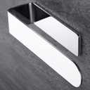Taozun Hand Towel Holder - Adhesive Hand Towel Bar Open Towel Ring Polished Towel Rack for Bathroom Kitchen, SUS 304 Stainless Steel (8-inch)