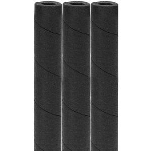 3 Pack Pipe Insulation Foam Tube - 15.8 Inches Black Pipe Covers - Multi-Purpose Soft Foam Tubing for Outdoor Indoor Swimming Pool Handle Water Pipes