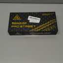 420H Motorcycle Chain 132 Links, Heavy Duty Reinforced Drive Chain, Rust-Resistant, Pre-Oiled, Standard Non O-Ring, Includes 4Pcs Master Link (420H-132L)