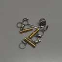 3-pcs 3/8" Hose Barb Fitting, Brass Hose Repair Kit for Fuel Line Connector, Barbed Hoses Mender for Air/Water/Oil/Gas/Pressure Washer/Soaker & Hydraulic Systems Expandable Hoses Repair Kit (2-way-I)