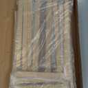 Floor Standing Metal Garment Rack - Heavy Retail Display Racks With Wheels, 6 Arms Clothing Rack, Square Tubing Portable Shirt Racks, Merchandise Display For Hanging Clothes (Gold)