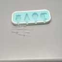 Silicone Fruit Pop Mold, 2 Pack