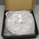 Saute Pan with Lid 5-Quarts,12.5 Inch 18/10 Tri-Ply Nonsitck Large Frying Pan, Up to 600 Full Clad Stainless Steel 3 Layer Deep Frying Pan with Stay Cool Handle, Dishwasher and Metal Utensil Safe