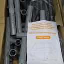 Baby Playpen for Babies and Toddlers 50 x 50 inch, Play Yards Indoor & Outdoor, Sturdy Safety Play Pen with Soft Breathable Mesh, Baby Fence (Grey)