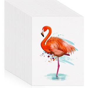120 Sheets Watercolor Paper 9 x 12, 140 lb/300 GSM Cold Press Watercolor Paper Bulk White Water Color Paper for Kids Child Students Adults Artists Drawing