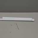 AIZESI White Tension Curtain Rod 43 to 73 Inch Shower Curtain Rod No Drilling, Never Rust, Adjustable Curtain Rod, Spring Tension Rods for Window, Bathroom, Kitchen, Doorway