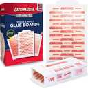 Catchmaster Mouse & Insect Glue Boards 60pk, Mouse Traps Indoor for Home, Adhesive Bug Catcher, Rat & Rodent Sticky Trap, Bulk Glue Traps Used by Pros, Pest Control for Home