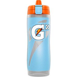 Gatorade Gx Plastic Squeeze Bottle, Light Blue, 30oz