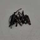 30 Pieces Open Center Metal Barrettes Anti-slip Metal Hair Clip for Women, Assorted Colors